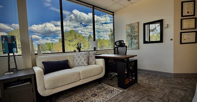 Inside a TFR Wellness Group therapy office